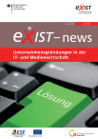 Deckblatt der Publikation "EXIST-news 01/2011"