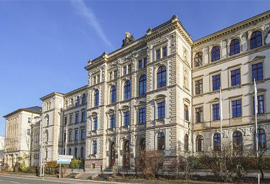 Böttcher-Bau - Hauptgebäude der Technischen Universität Chemnitz